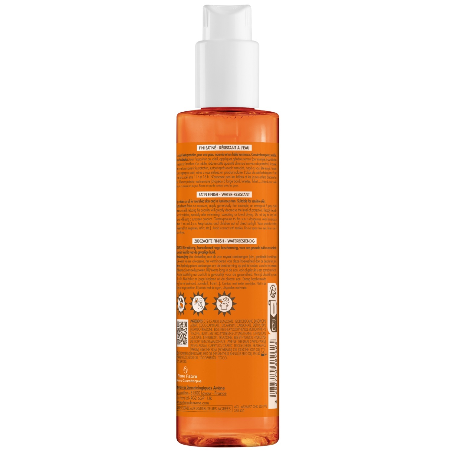 Avène Sun Spray Solaire Care Oil SPF30 - 200 ml