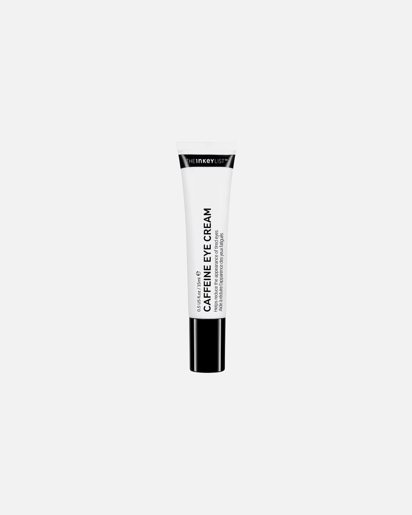 Krema za oči s kofeinom The INKEY List - 15 ml