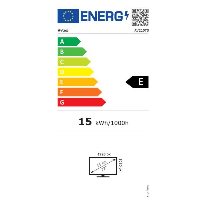 Televisor LED AVTEX de 21,5