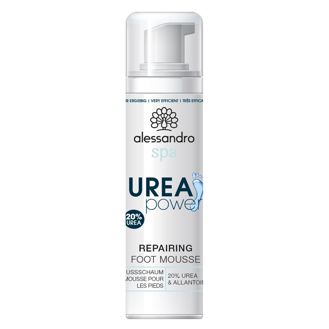 Crema para pies Alessandro Spa Urea Power – Espuma regeneradora para pies – 125 ml