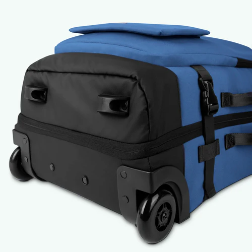 Cabaia Shiraz small blue 2-wheel soft suitcase