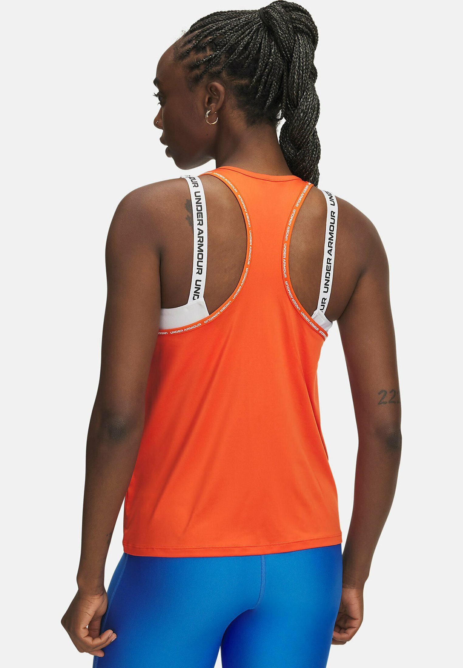 Under Armour TECH KNOCKOUT - Top - base arancione