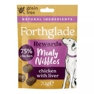 Bocadillos carnosos Forthglade - Pollo con hígado