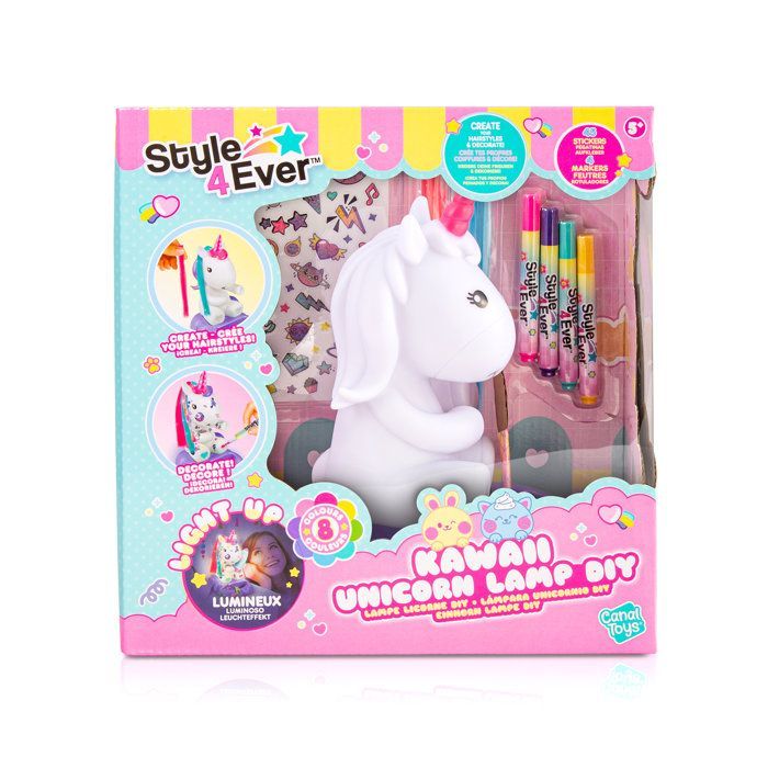 Cosmic Unicorn Lamp to Decorate - Collector's Edition - Canal Toys
