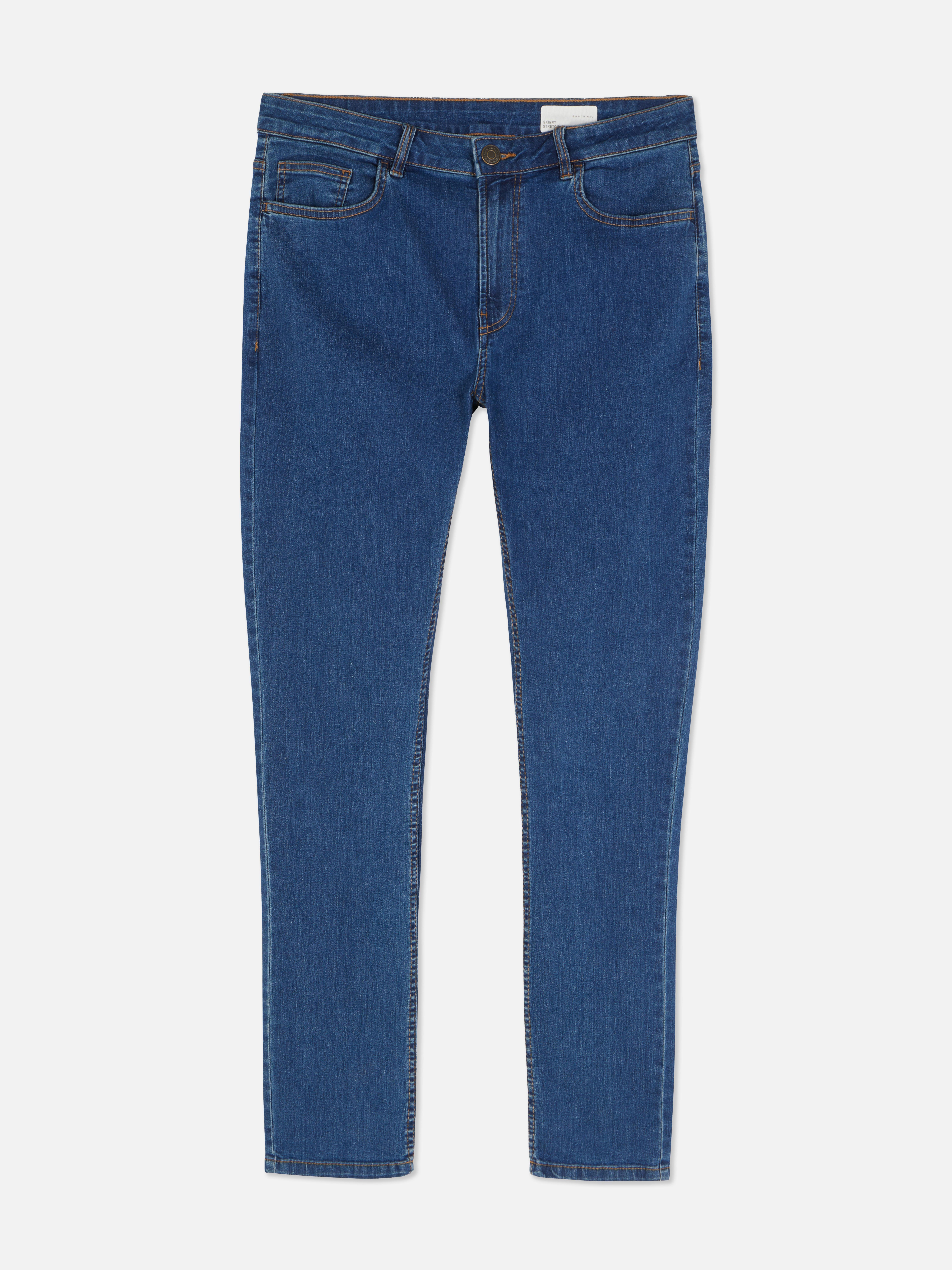 Blugi skinny cu croială fină Cu acești blugi skinny în garderobă, știi mereu ce să porți.