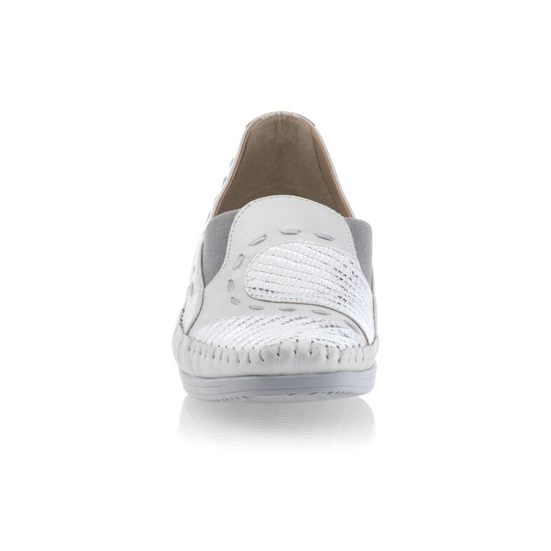 Zapatos blancos cómodos para mujer