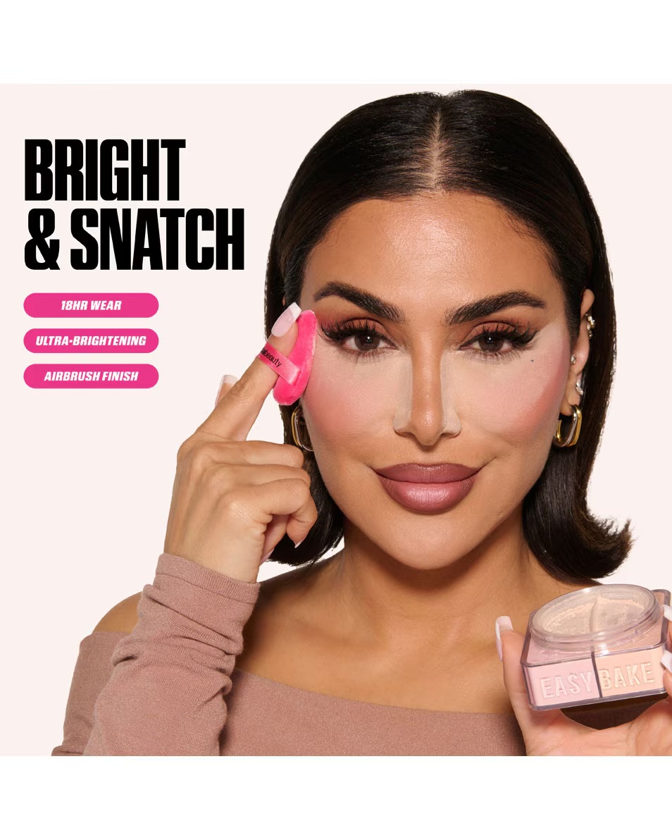 HUDA BEAUTY EASY BAKE DUO BIRIOS MILTELĖS
