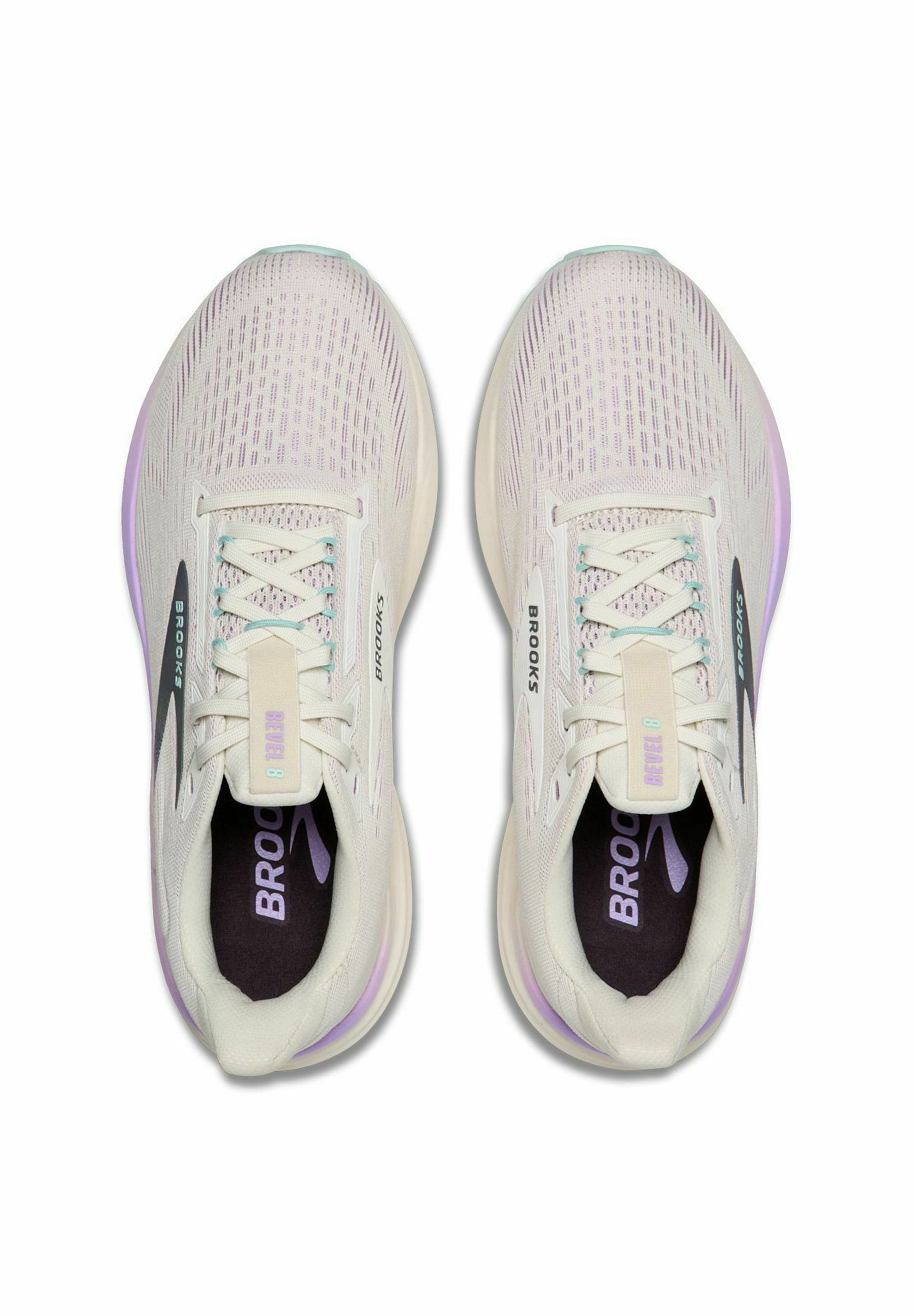 Brooks REVEL 8 - Buty do biegania po asfalcie - kokosowy fioletowo-różowy clearwater
