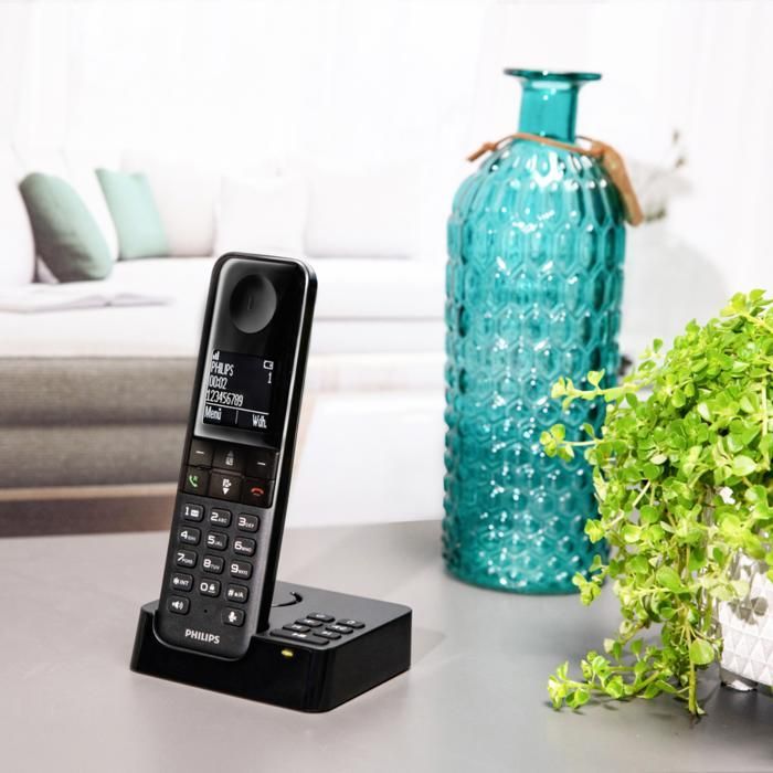 Teléfono inalámbrico Philips D4751B/01