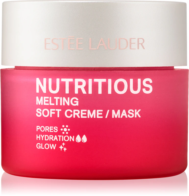 Estée Lauder Nutritious Melting Soft Creme/Máscara: creme e máscara suaves e calmantes 2 em 1.