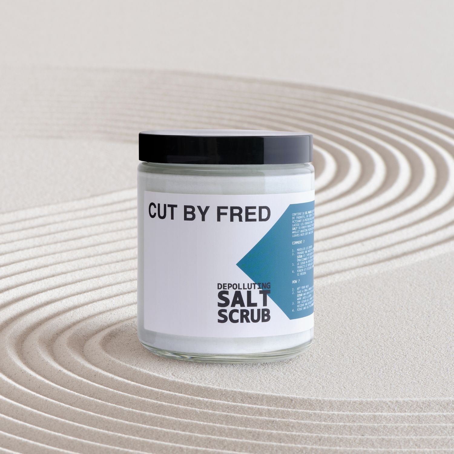 CUT BY FRED Depolluting salt scrub