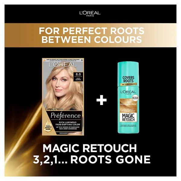 Preference Infinia 8 California Natural Mid Blonde Haarkleur