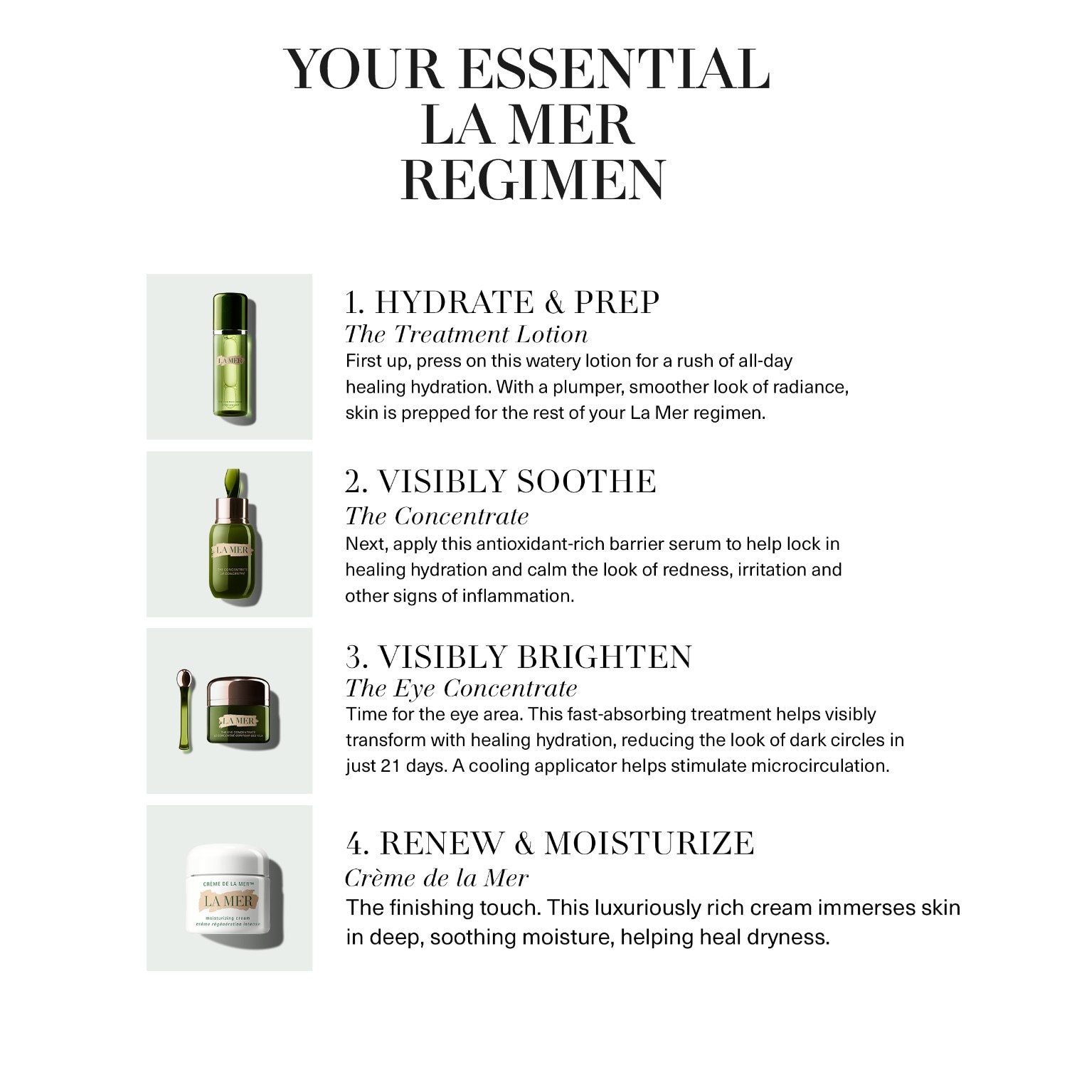 La Mer krema za lice The Moisturizers Crème de la Mer hidratantna krema - 15 ml
