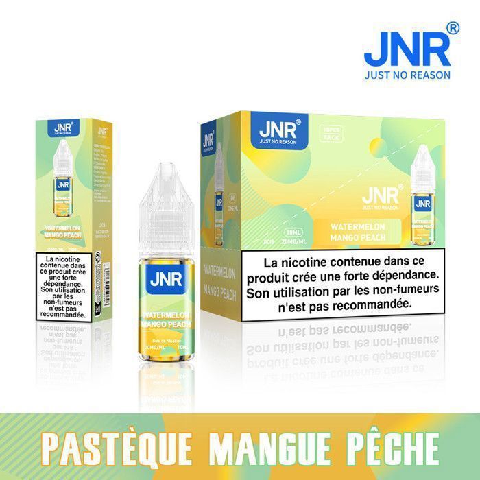 JNR – Wassermelone-Mango-Pfirsich-Set, 28.000 Züge – 2 x 10 ml – Falcon-X