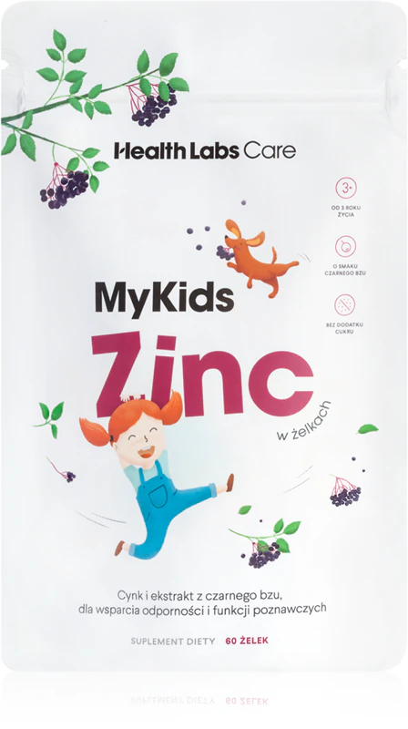 Health Labs Care MyKids Zinc doplněk stravy měkké žvýkací kapsle se zinkem
