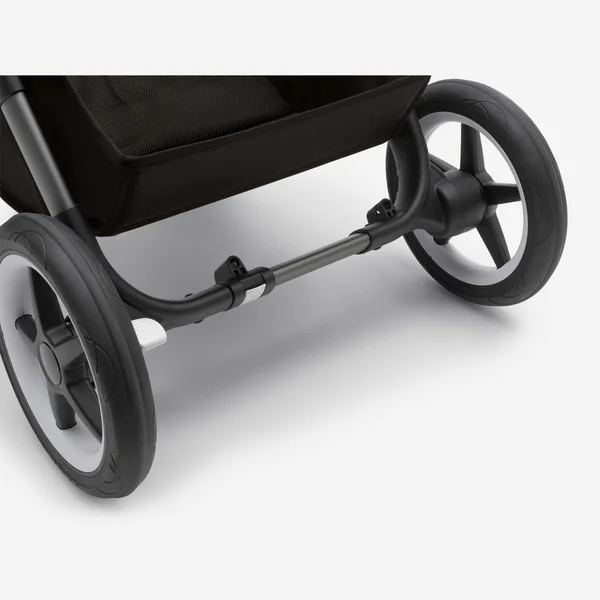 Bugaboo Donkey 5 Twin 2-in-1 kinderwagenset zwart/woestijntaupe, woestijntaupe