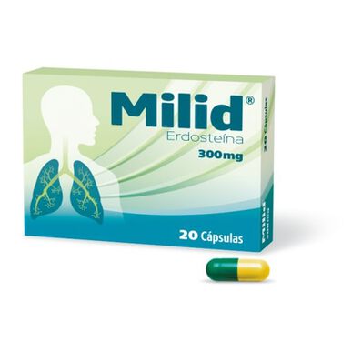 Milid Milid kapsule 300 mg ekspektorans 20 kapsula 20 kapsula