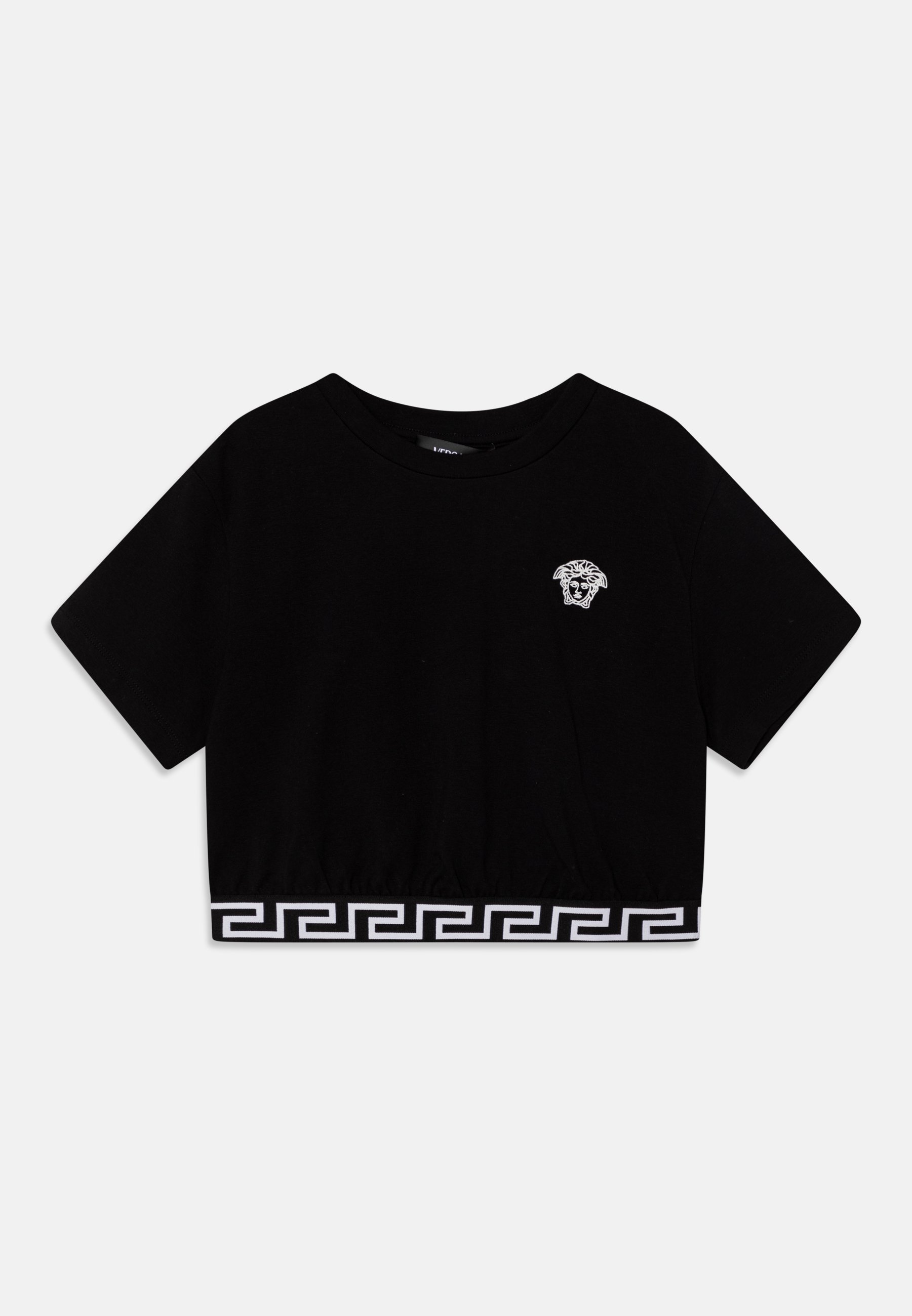 Versace MEDUSA - Print T-shirt - nero/bianco