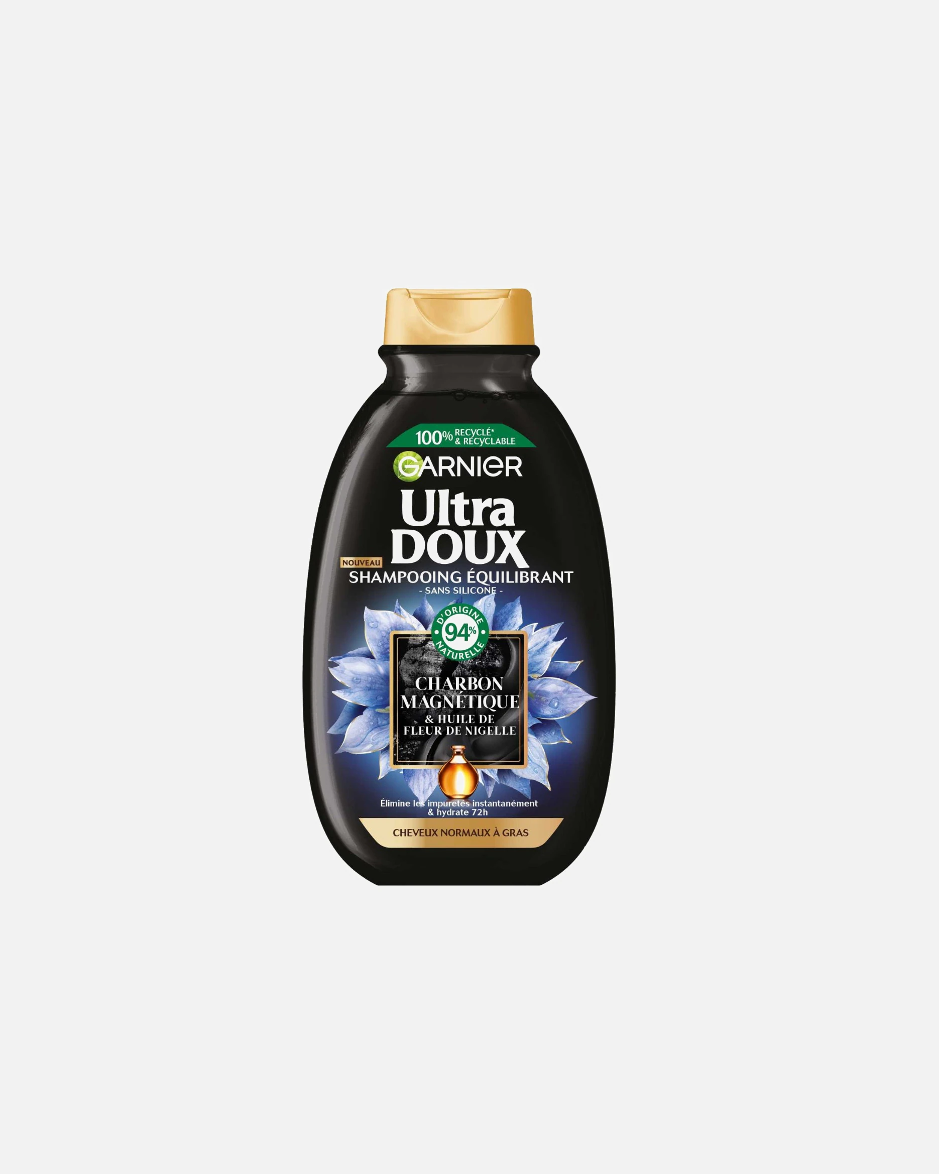 Garnier Shampooing Equilibrant Charbon Magnétique