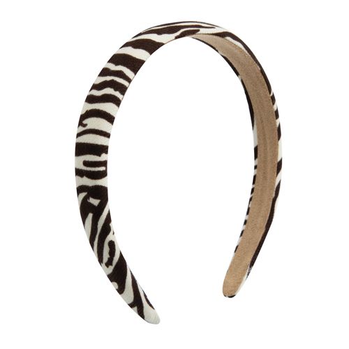 Traka za glavu s zebrastim printom i životinjskim printom Oh My hair Trake za glavu i turbani