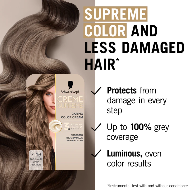 Schwarzkopf Creme Supreme permanente haarkleuring
