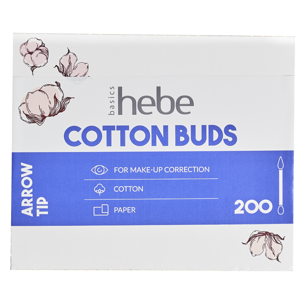Vatové tyčinky Hebe Basics