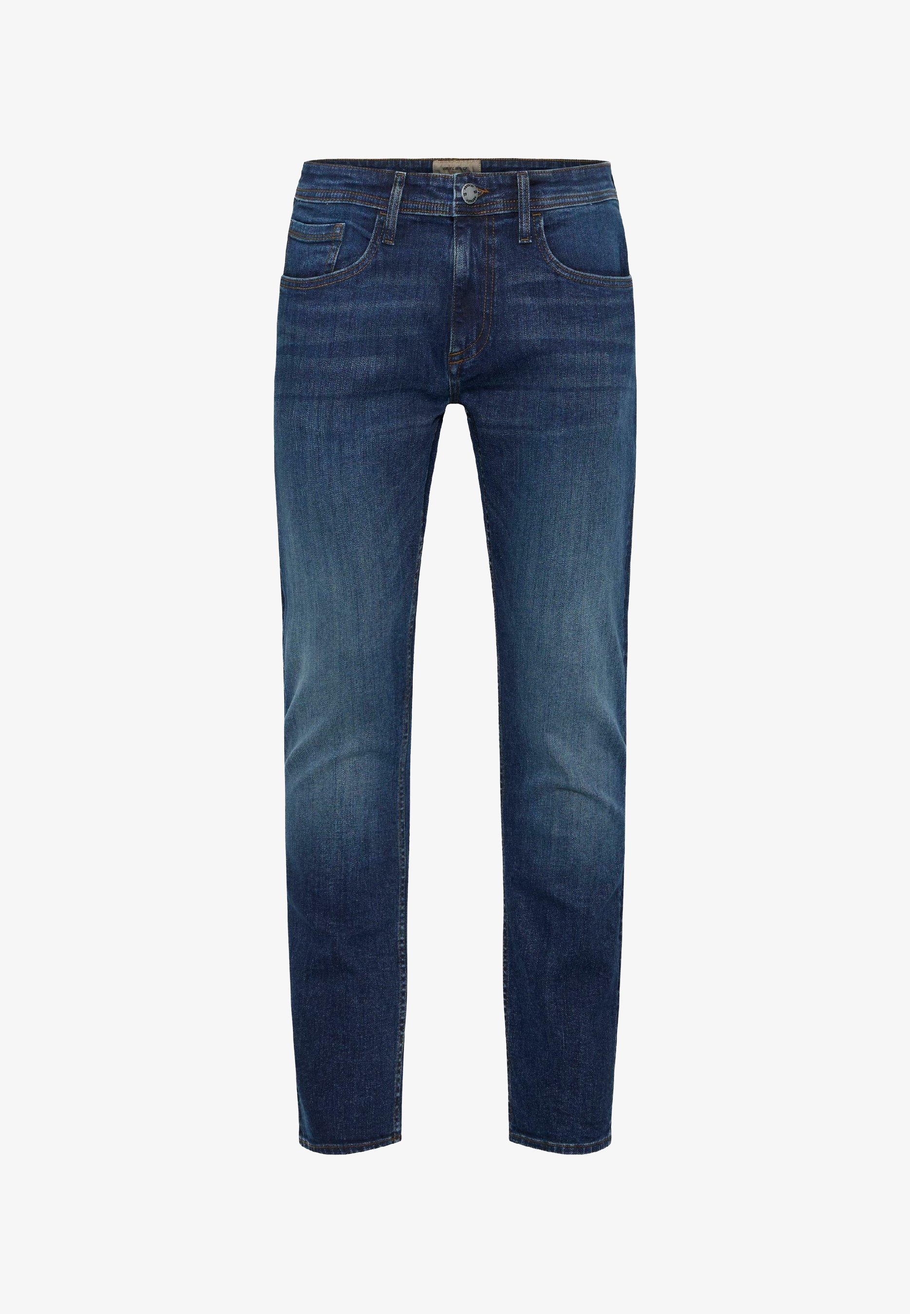 Jean droit Blend BHTWISTER - Denim bleu foncé