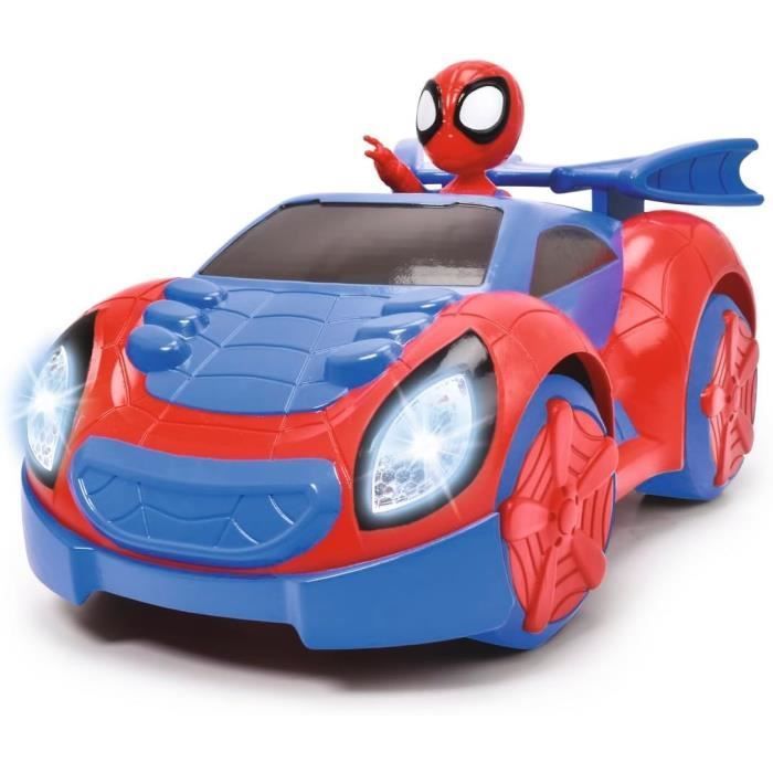 SMOBY - Spidey - Afstandsbestuurbare auto - 17 cm - Inclusief Spidey-figuur