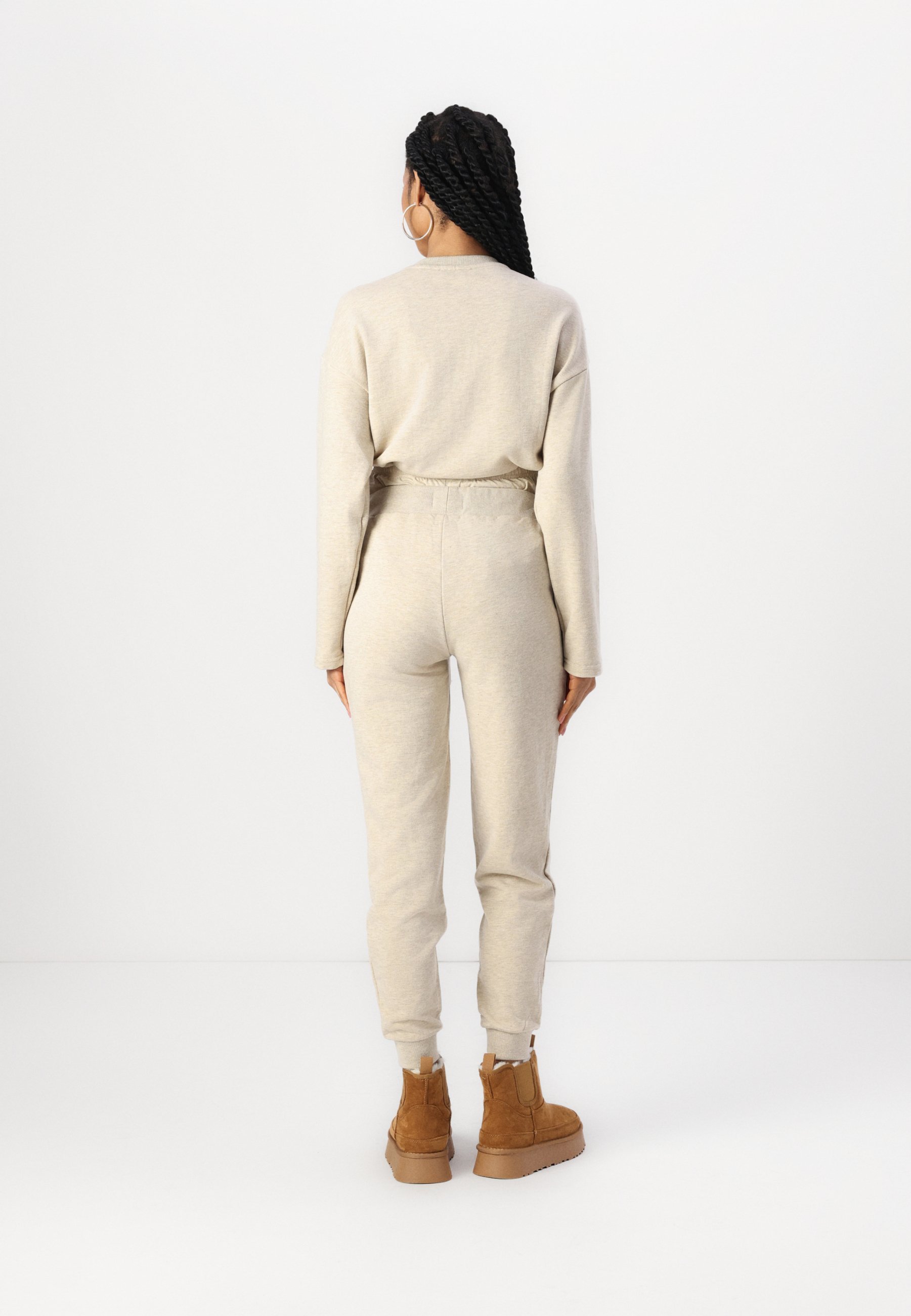 Ensemble Anna Field MAMA - Bas de survêtement - beige