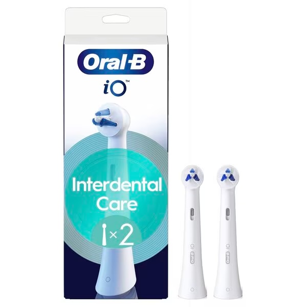 Oral B Opzetborstel iO Interdental Clean<br>wit, 2 št