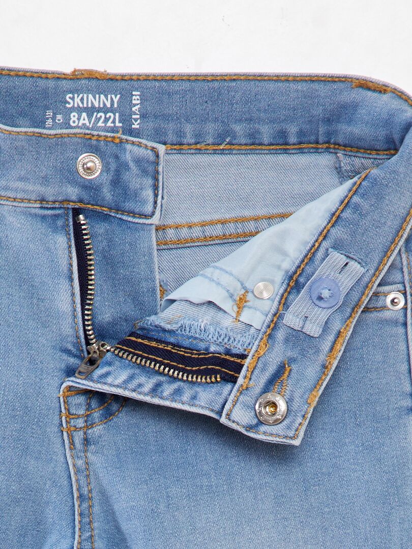 Calça jeans skinny - AZUL