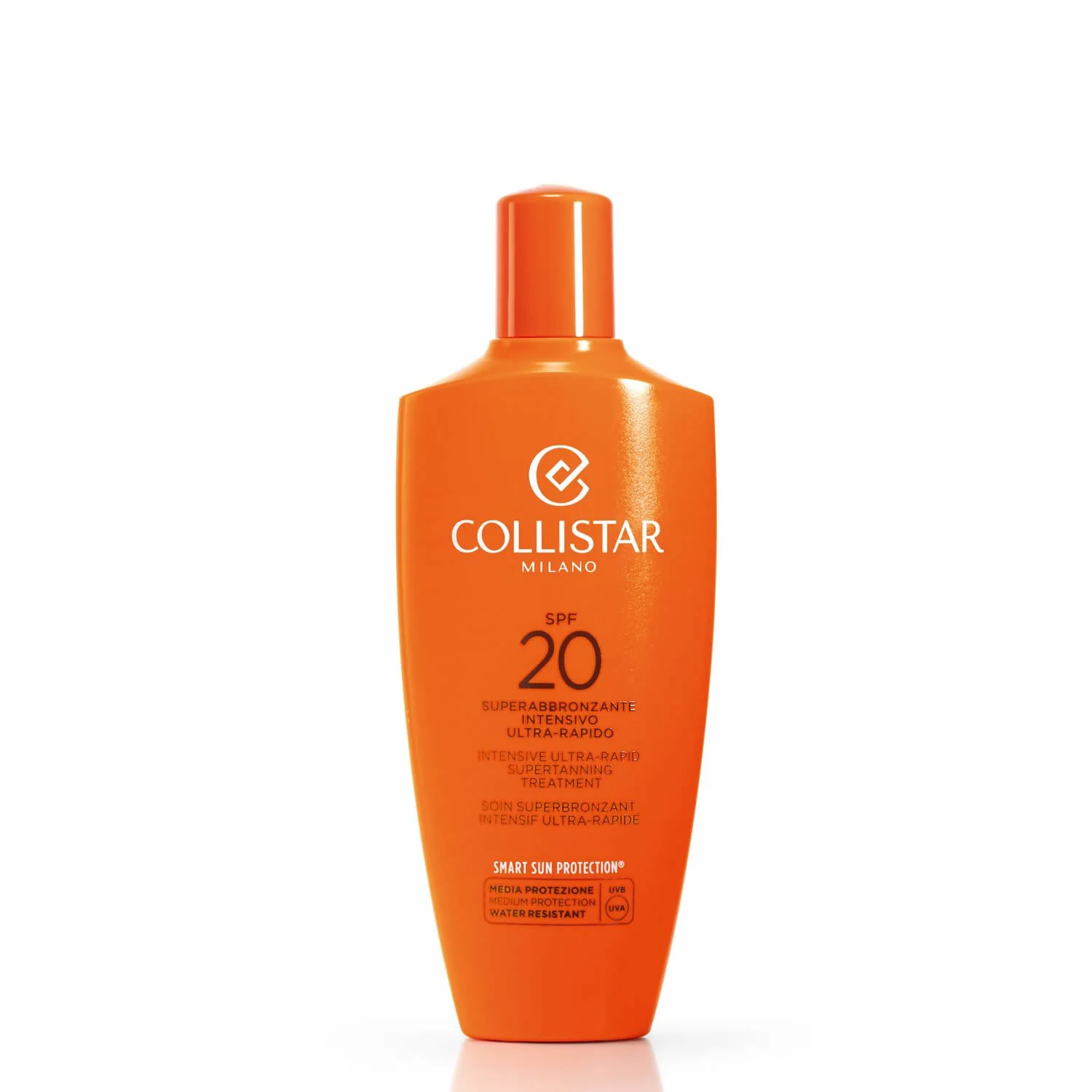 Abbronzatura Superabbronzante Intensivo Ultra-Rapido SPF20 - Crema solare corpo media prot.