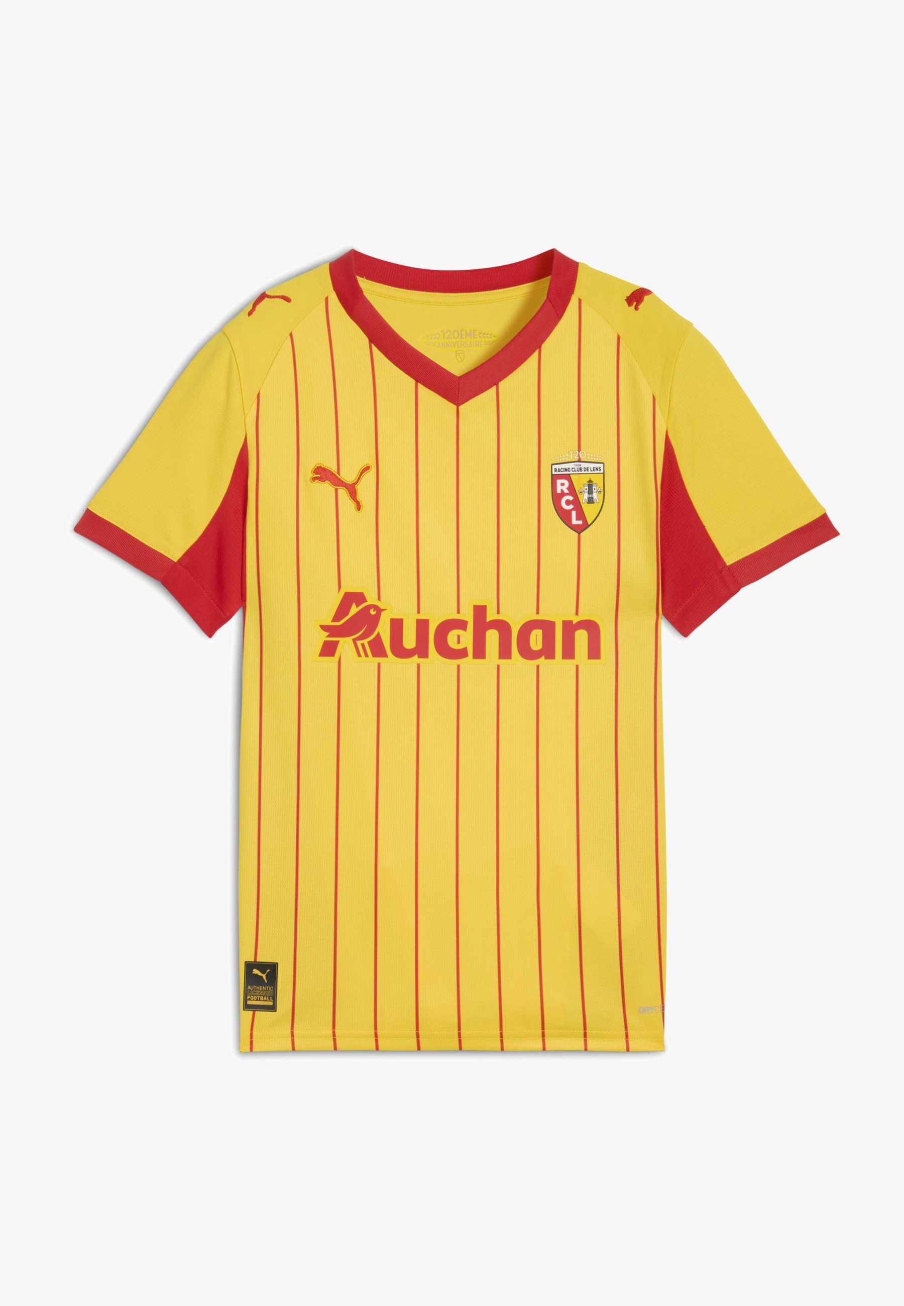 Puma RC LENS 25/26 HEIM - Print T-shirt - geelrood