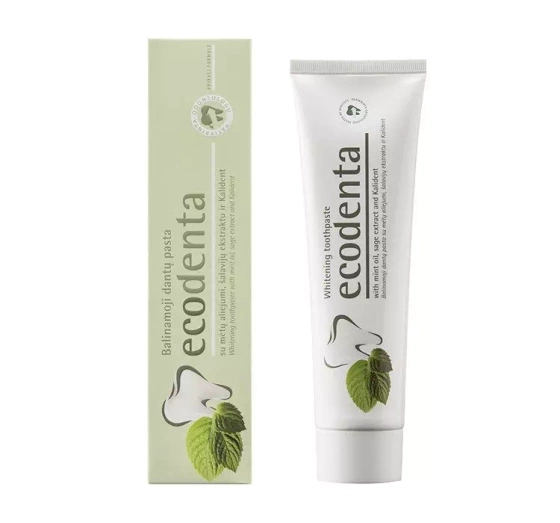Ecodenta wybielająca pasta do zębów mięta 100 ml