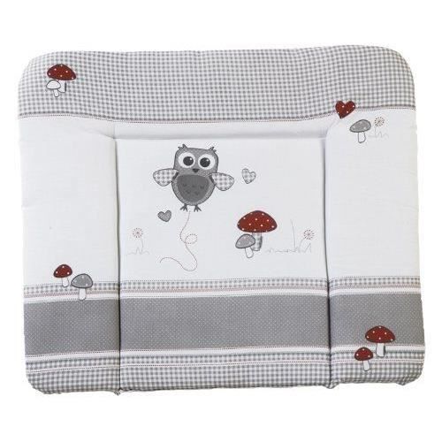 Cambiador suave ROBA - Sin ftalatos - 85x75 cm - Gris - Blanco - Rojo - Unisex - Bebé