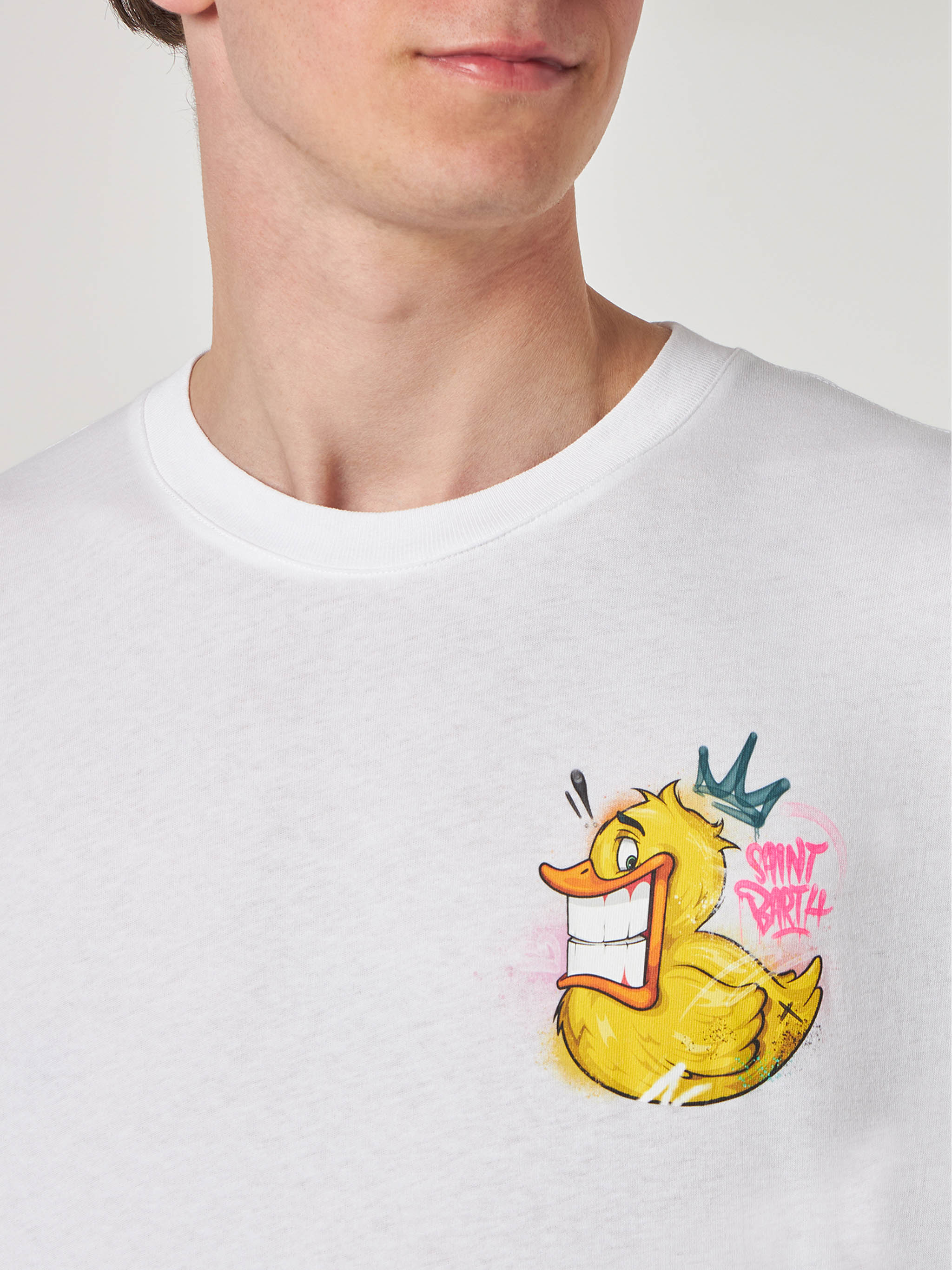 T-shirt da uomo con stampa papera Crypto | CRYPTO PUPPETS® EDIZIONE SP