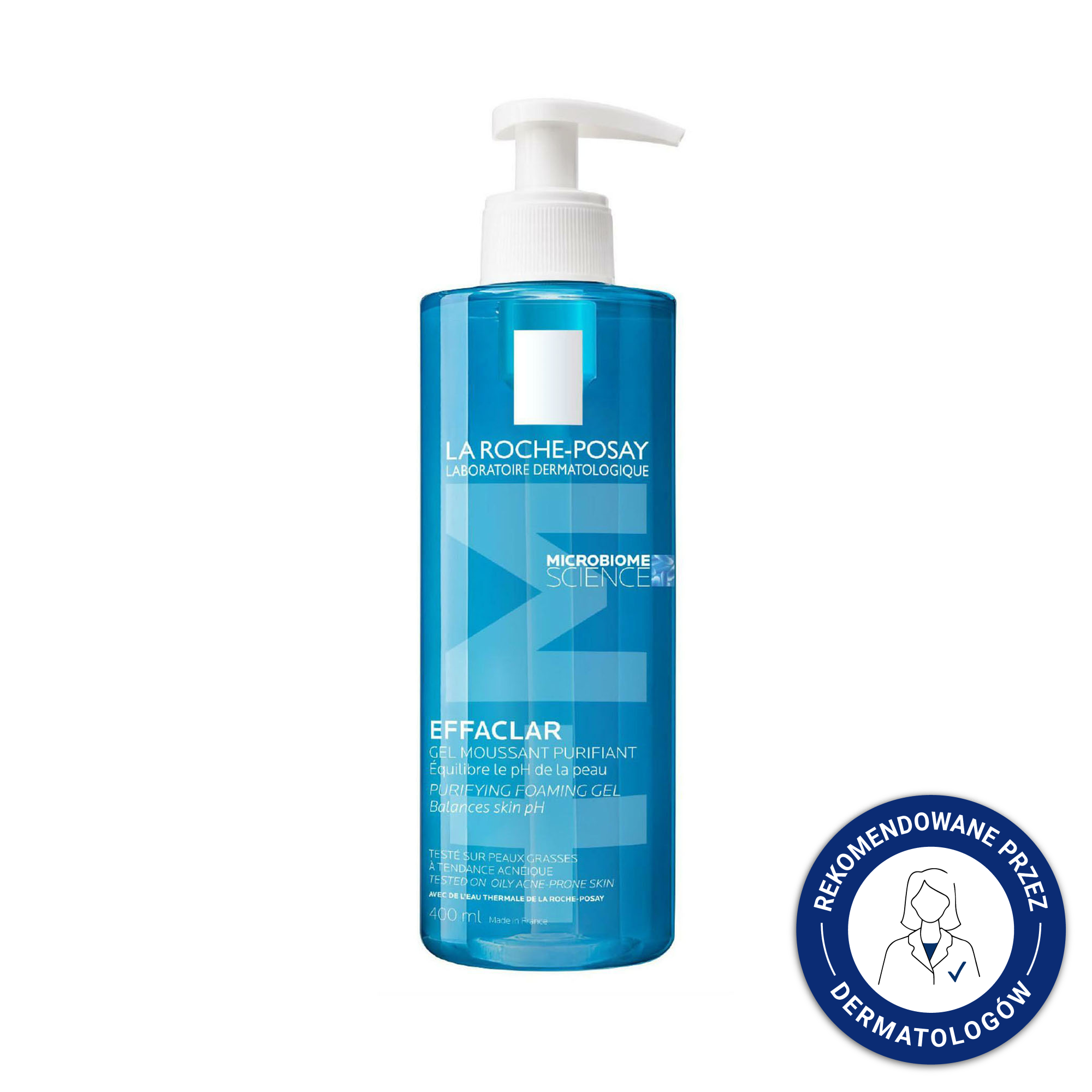 La Roche-Posay Effeclar -kasvojenpuhdistusgeeli 400 ml