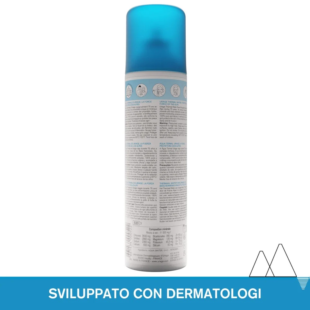 URIAGE Uriage Eau Thermale Uriage 300 ml Hydraterend, verzachtend en beschermend
