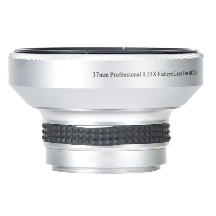 Obiettivo super fisheye aggiuntivo da 37 mm con ingrandimento 0,25x per fotocamere da 37 mm - Vvikizy