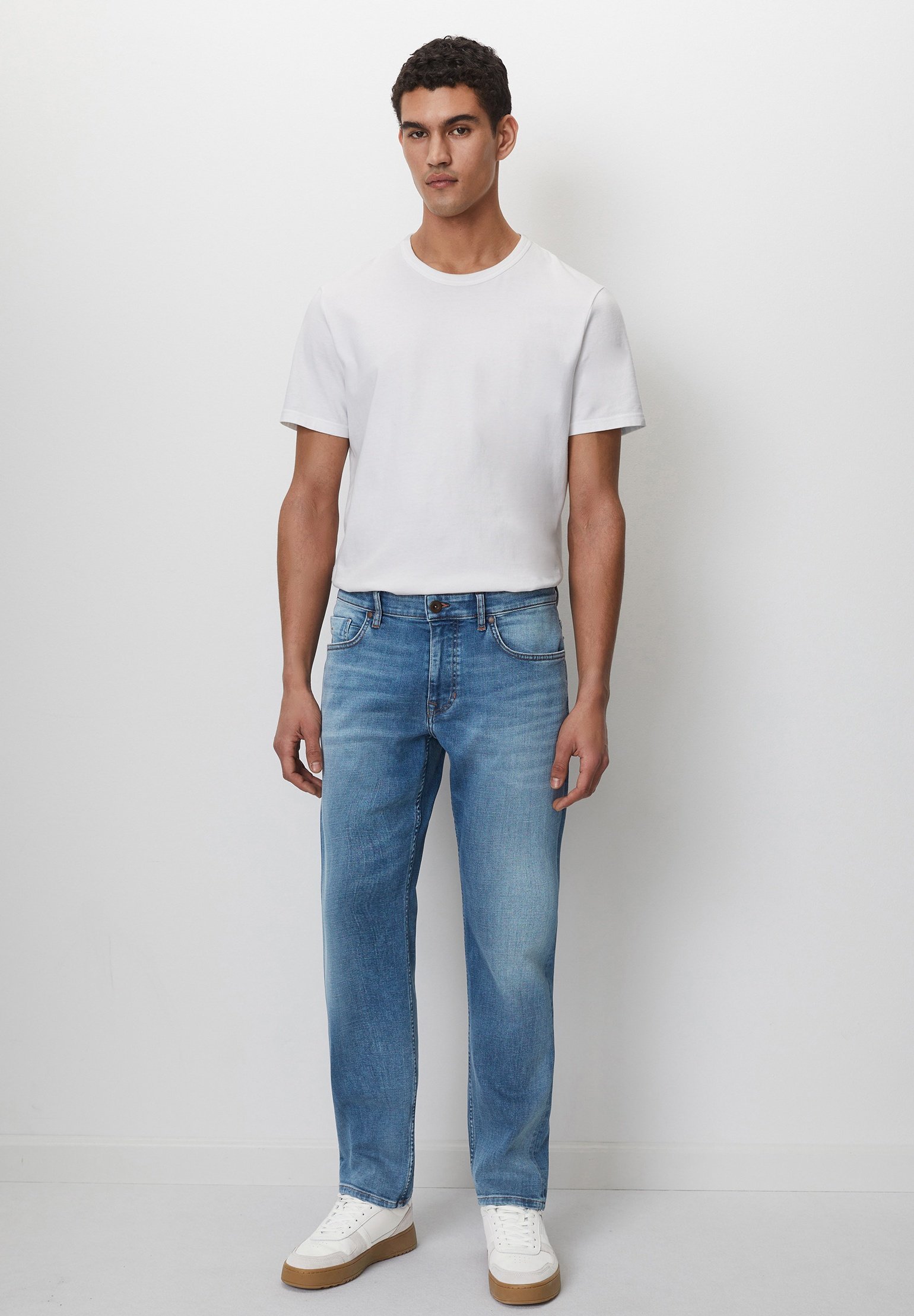 Marc O'Polo REGULAR FIT LOW WAIST - Rechte pijpen jeans - authentiek mid