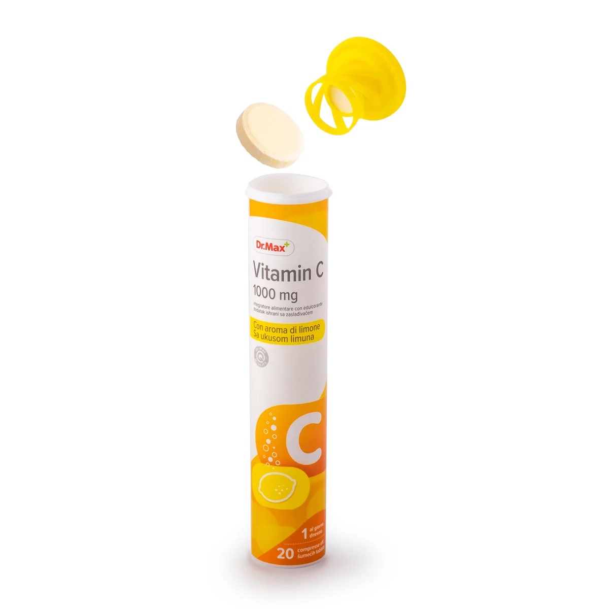 DR. MAX Dr.Max Vitamin C 1000 mg 20 Brausetabletten mit verlängerter Wirkstofffreisetzung