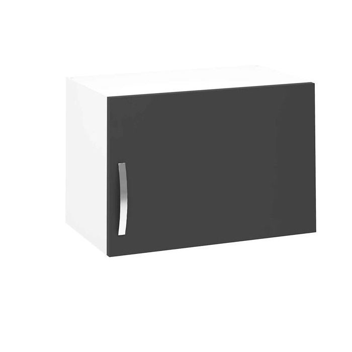 Keukenwandkast met 1 deur, grijs - Hoogte 40 x Lengte 60 x Diepte 35 cm