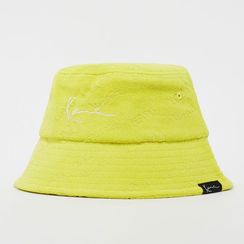 Signature Frottee bucket hat