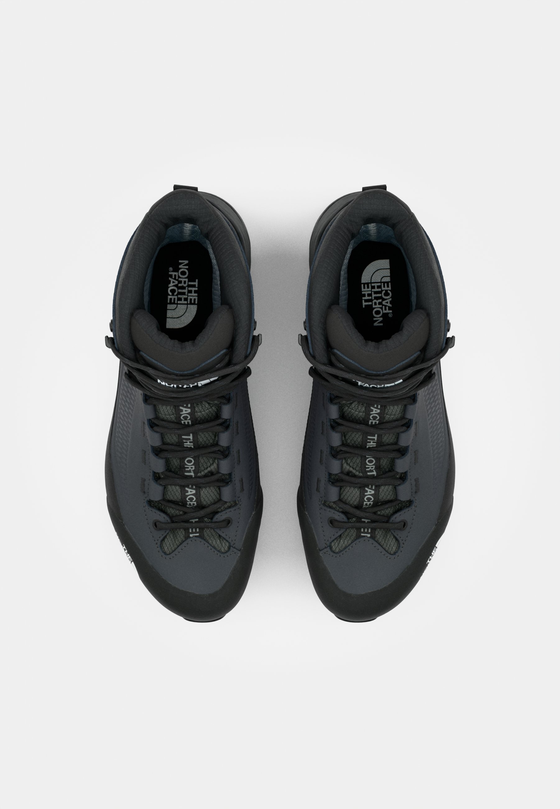 The North Face M VERTO ALPINE MID GORE TEX - Scarpe da montagna - grigio asfalto/nero TNF