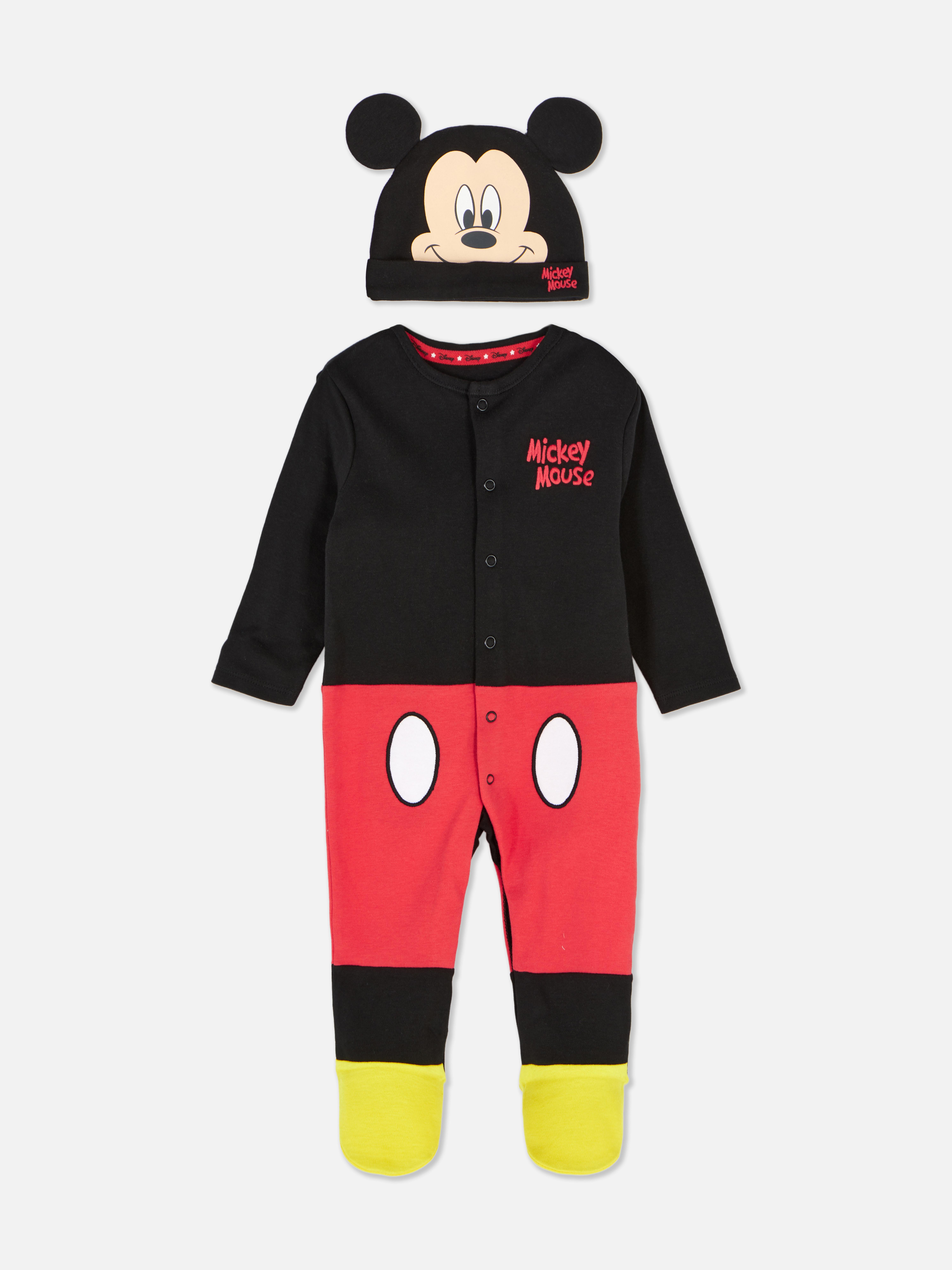 Disney Mickey egér hálóruha és sapka szett. Kezdd a kicsi kalandját ezzel a hálóruhát tartalmazó szettel.