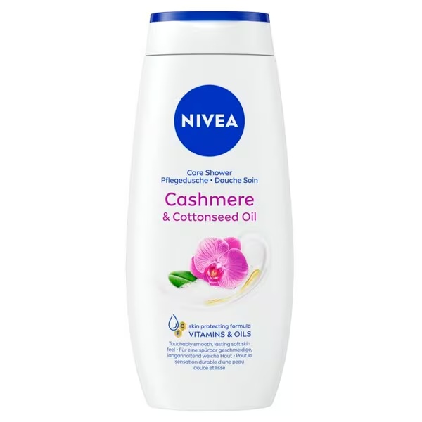 NIVEA Crème Soft крема за туширање са кашмиром и уљем памучног семена<br>250ml - Нормална кожа