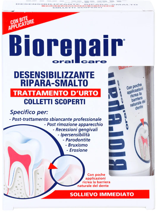 Biorepair Desensibilizujúca zubná súprava na opravu skloviny a šokovú liečbu
