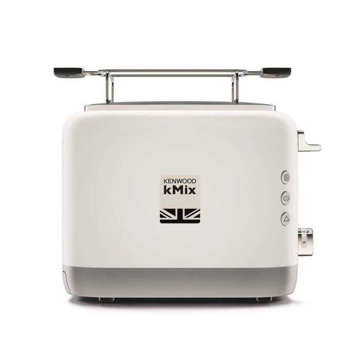Kenwood kMix Broodrooster - TCX751WH - 2 sleuven - Baguette- en ontdooifunctie - Wit