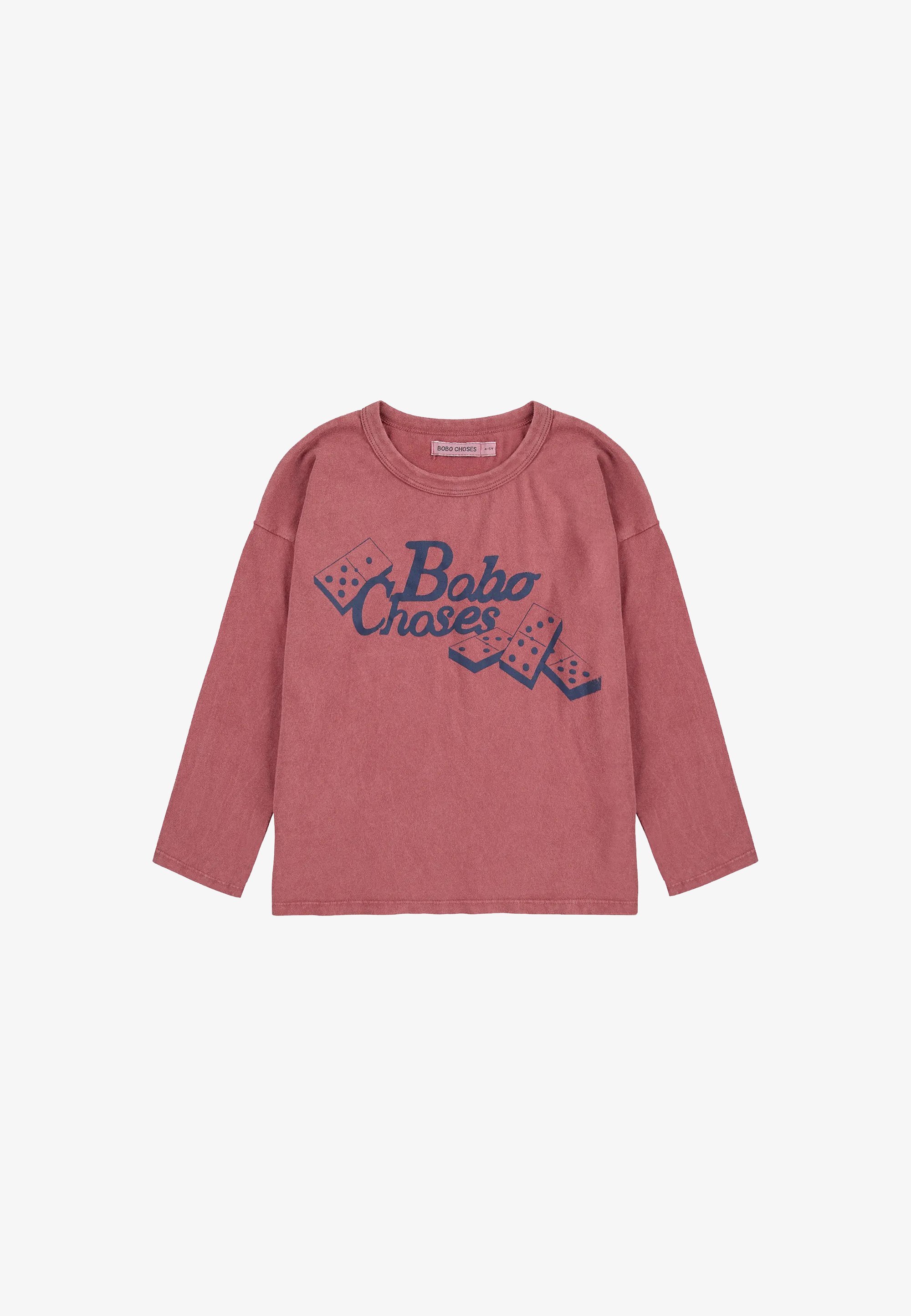 Bobo sceglie DOMINOS UNISEX - Maglia a maniche lunghe - rossa