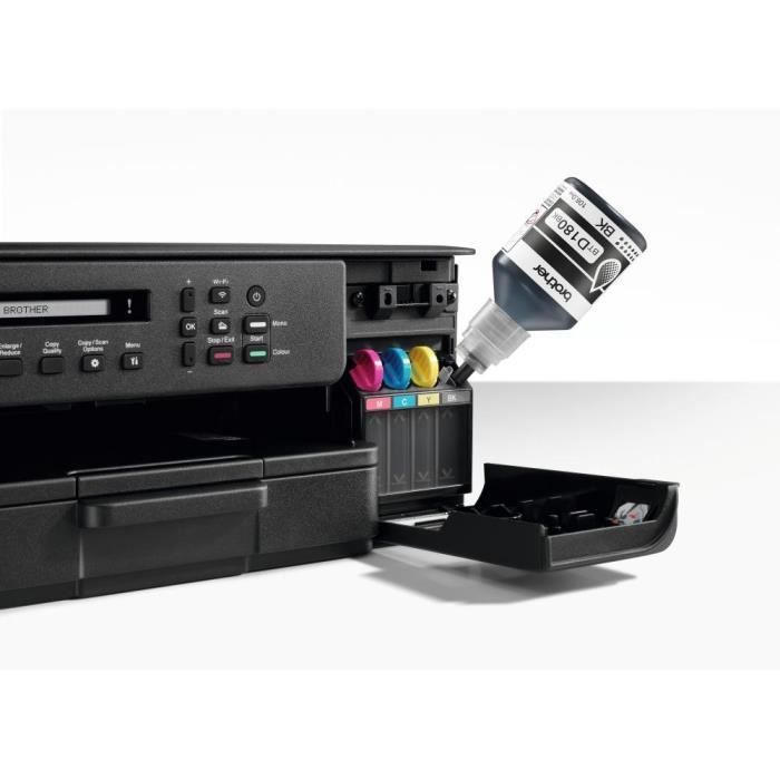 Impresora multifunción - BROTHER - DCP-T580DW - 3 en 1 - Wi-Fi y Wi-Fi Direct - Inyección de tinta - Tanque A4